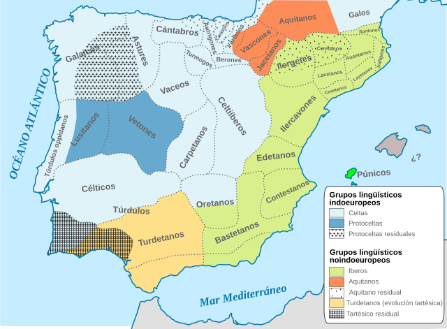 pueblos iberos mapa