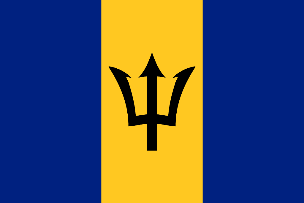 bandera de barbados