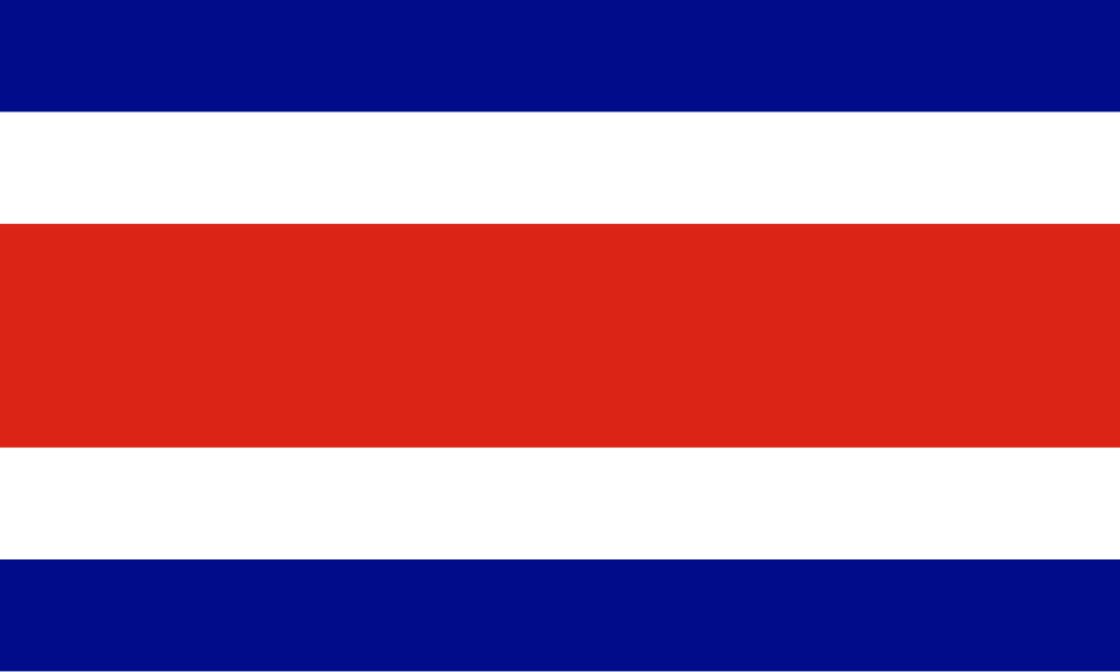 bandera de costa rica