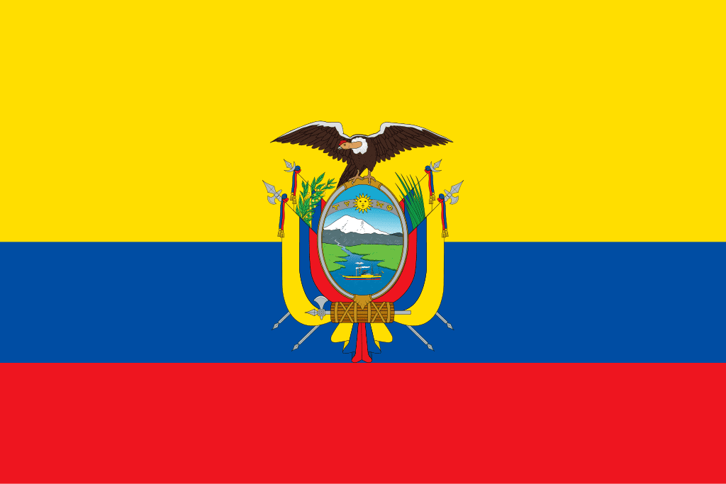 bandera de ecuador