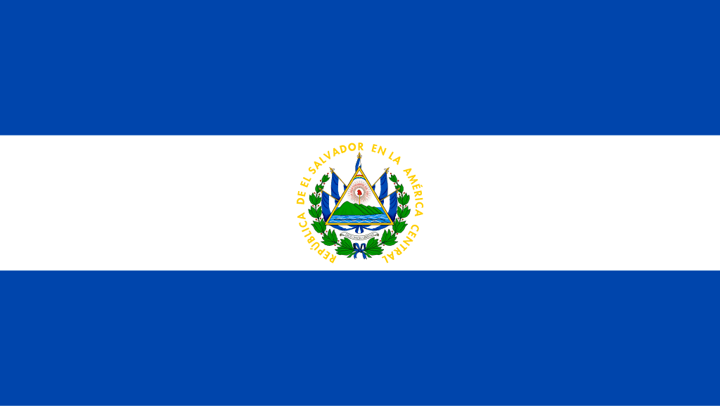 bandera de el salvador