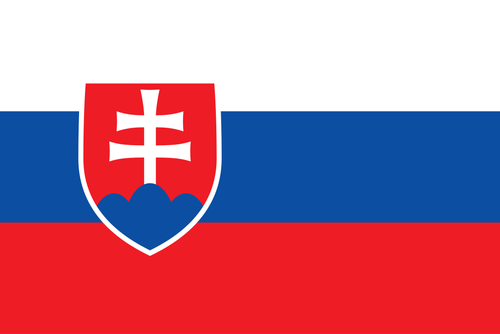 bandera de eslovaquia