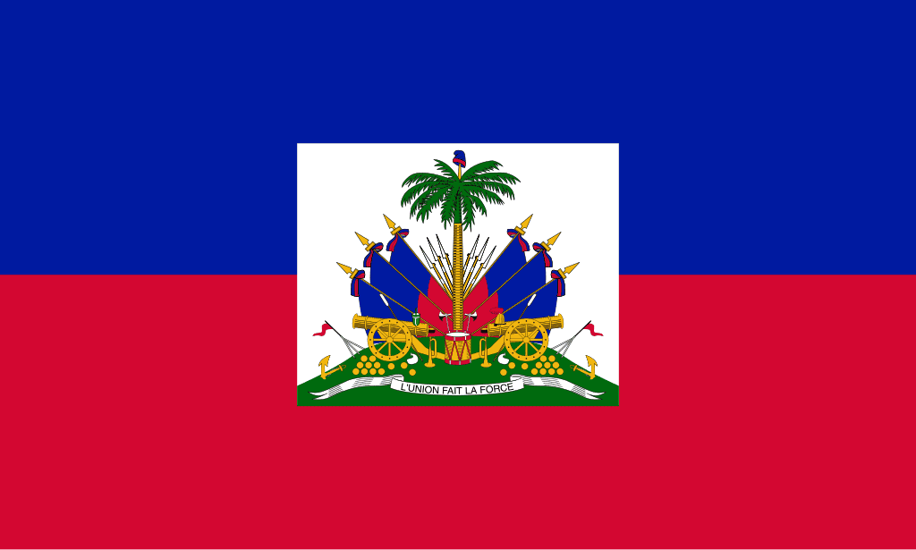 bandera de haiti