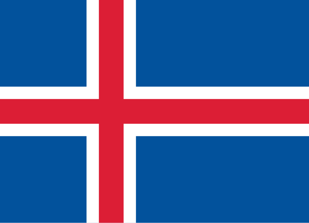 bandera de islandia
