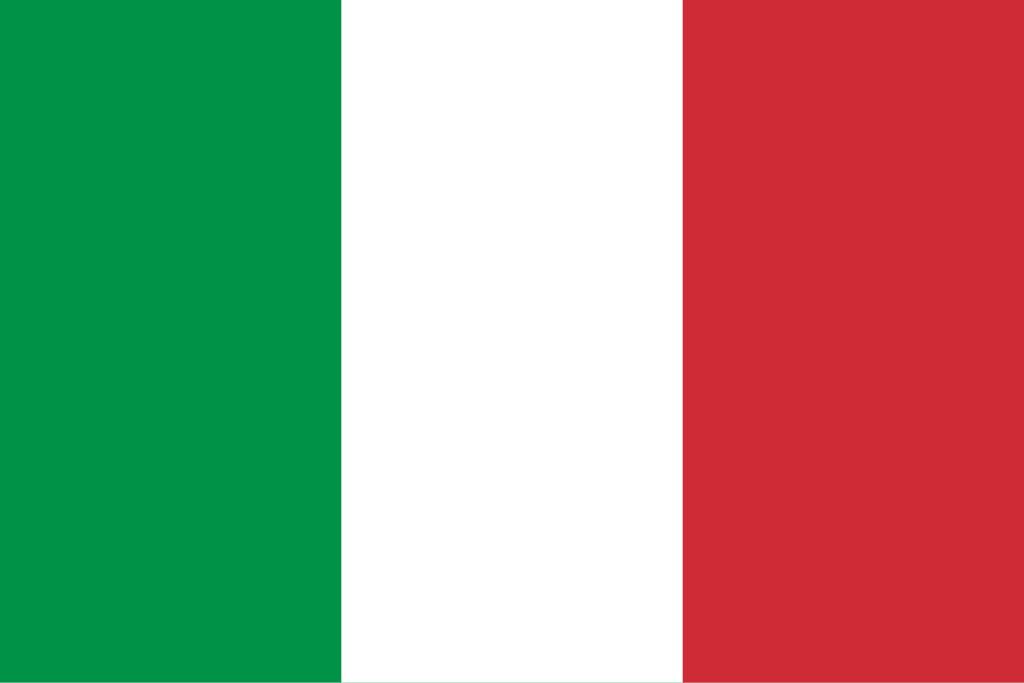 bandera de italia