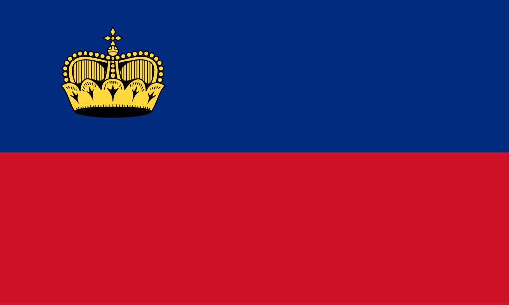 bandera de liechtenstein