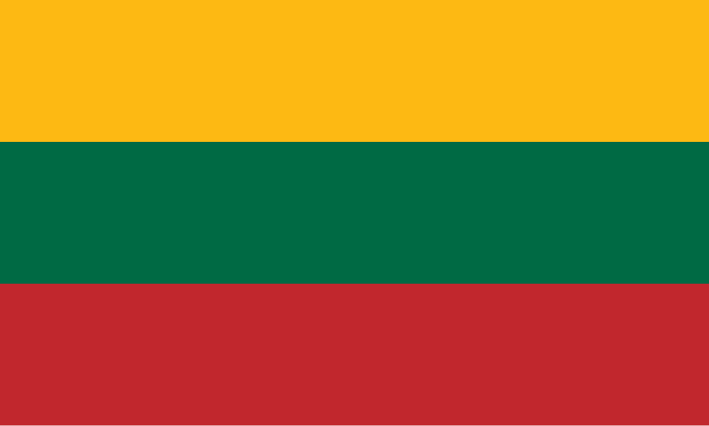 bandera de lituania