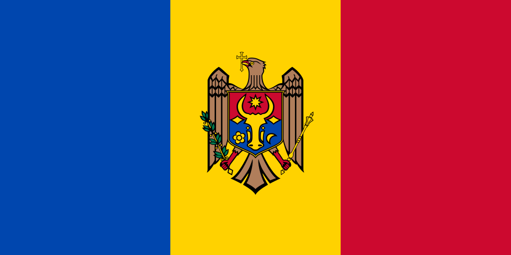 bandera de moldavia