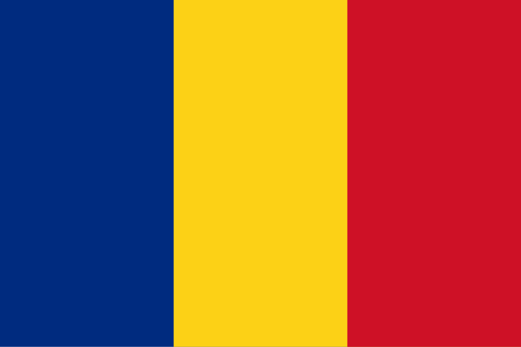bandera de rumania