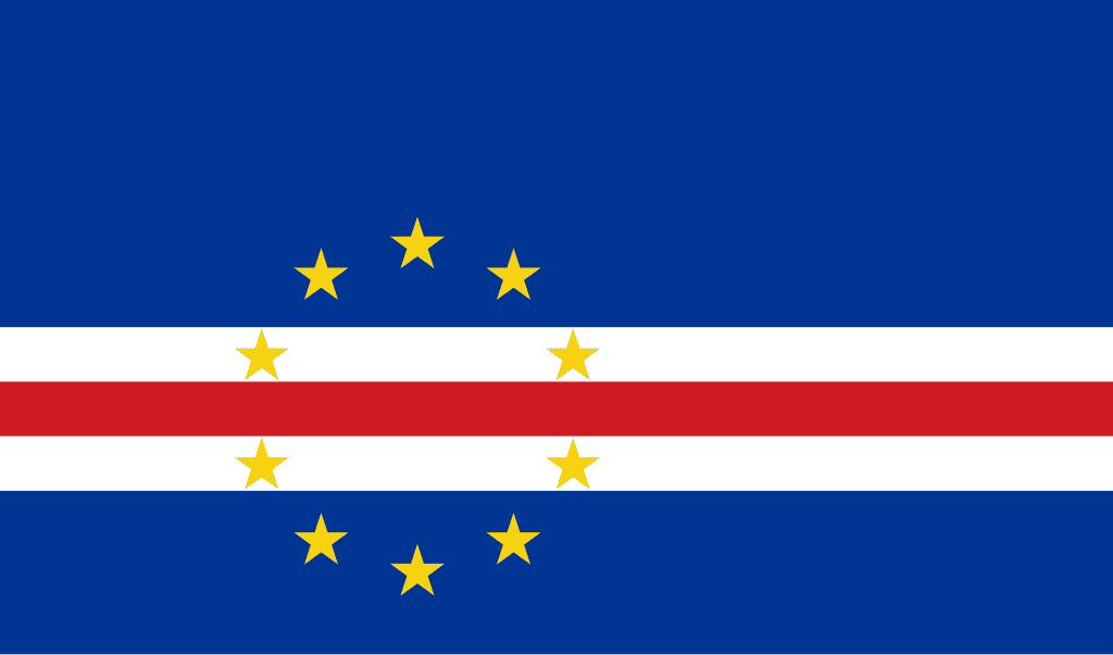 bandera de cabo verde