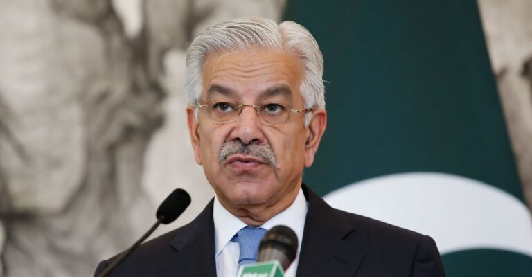asif sharif ministro defensa pakistan