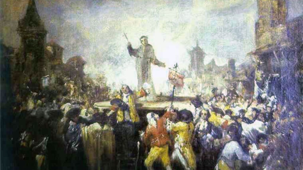 el motin de esquilache goya