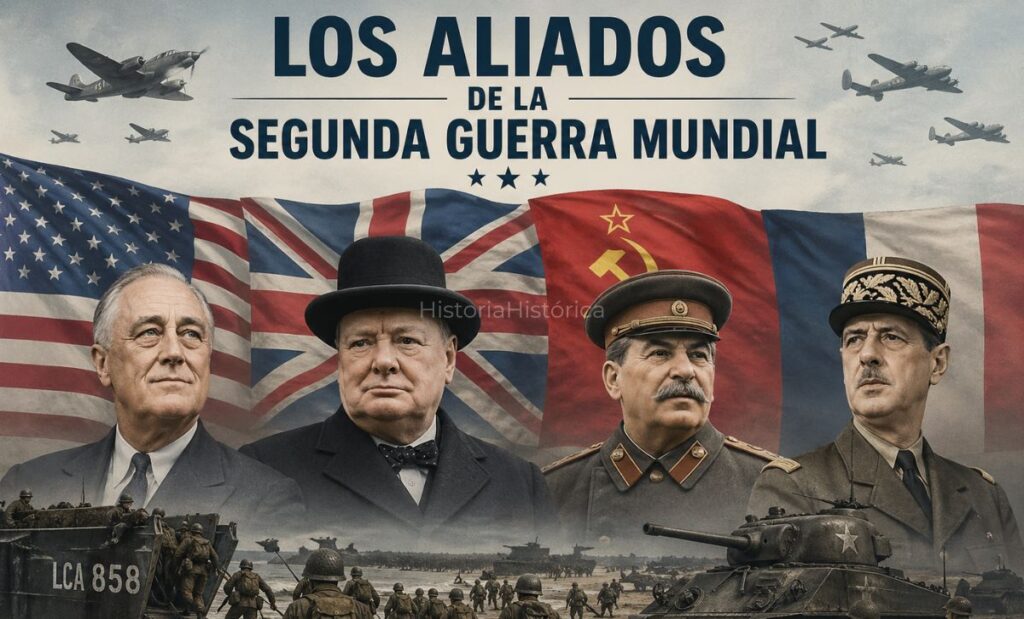aliados segunda guerra mundial