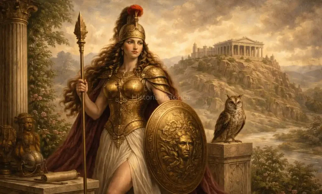 la diosa griega atenea