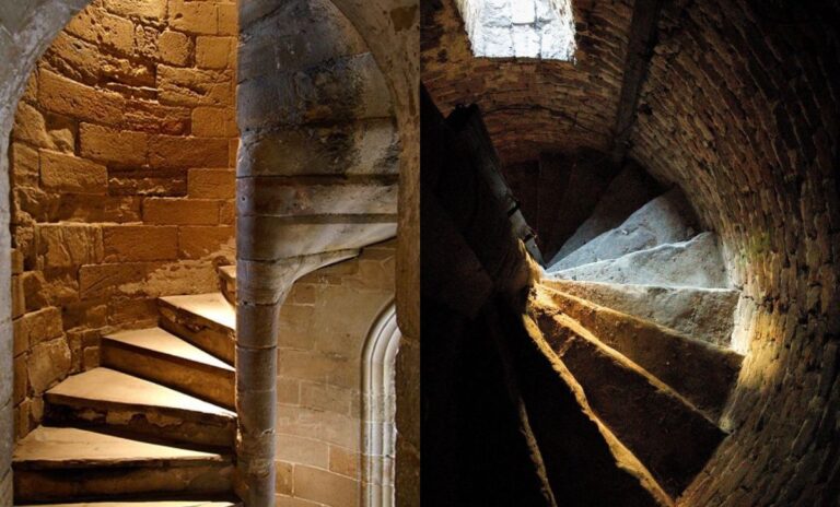 escalera castillo